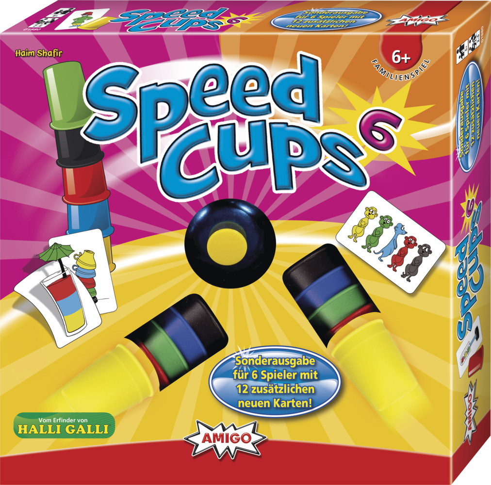 Cover: 4007396018806 | Speed Cups 6 (Spiel) | Spiel | In Spielebox | Deutsch | 2018 | Amigo