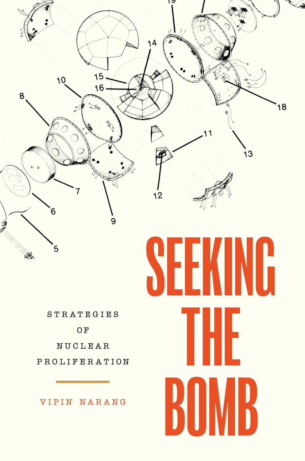 Cover: 9780691172620 | Seeking the Bomb | Strategies of Nuclear Proliferation | Vipin Narang