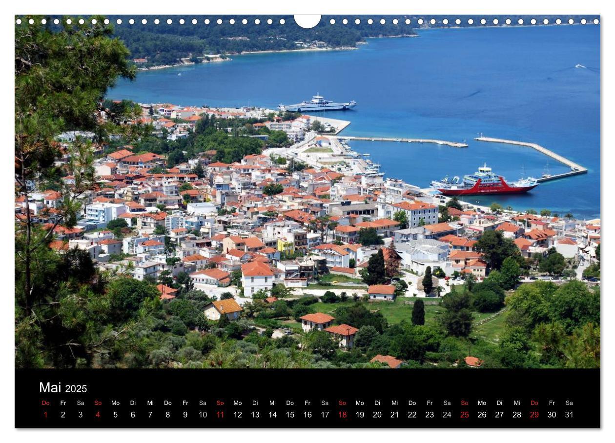 Bild: 9783435804917 | Griechenland - Insel Thassos (Wandkalender 2025 DIN A3 quer),...