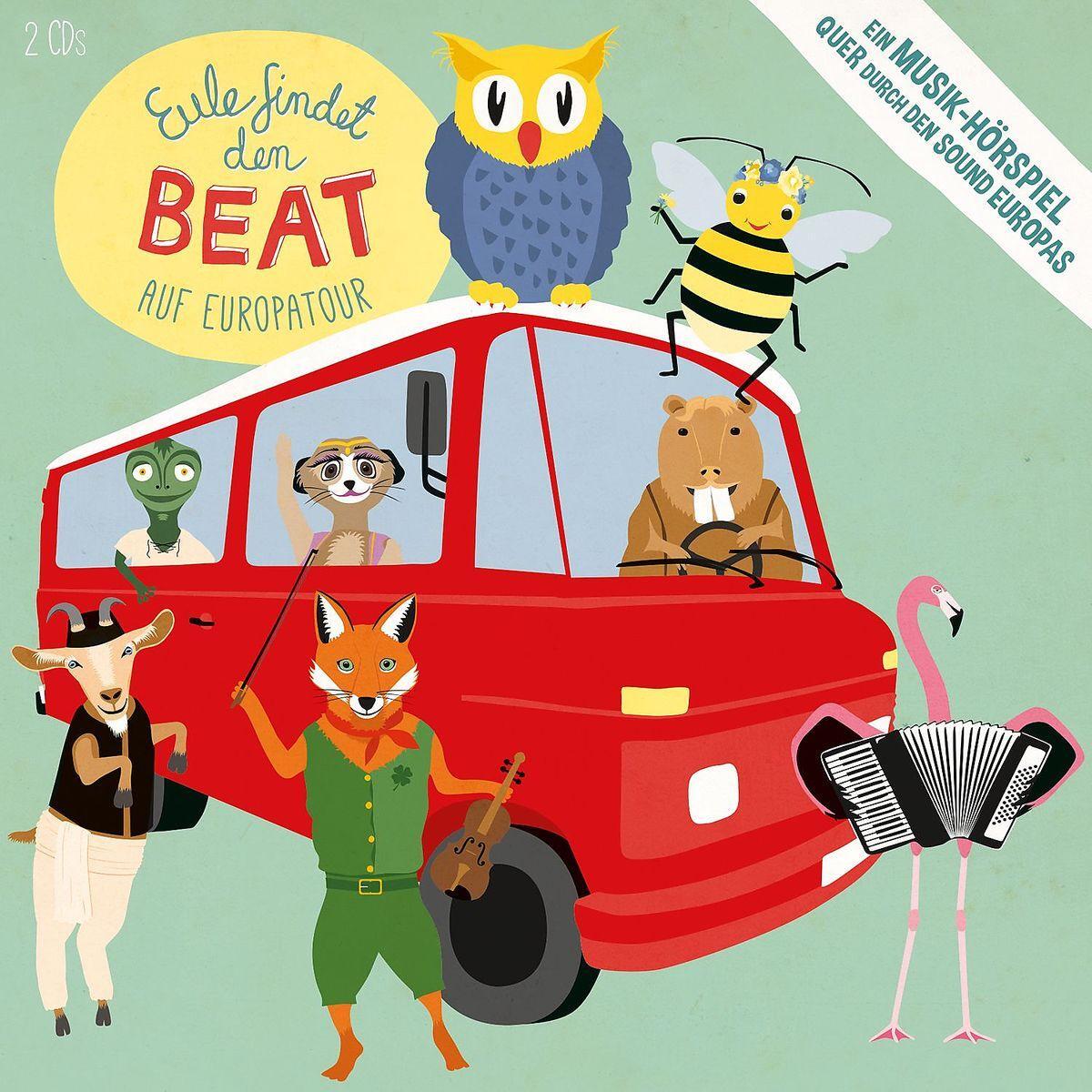 Cover: 602547498984 | Eule findet den Beat 2 - Auf Europatour | Musik-Hörspiel | Raack | CD