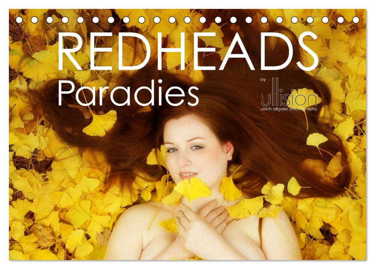 Cover: 9783435501311 | REDHEADS Paradies (Tischkalender 2025 DIN A5 quer), CALVENDO...