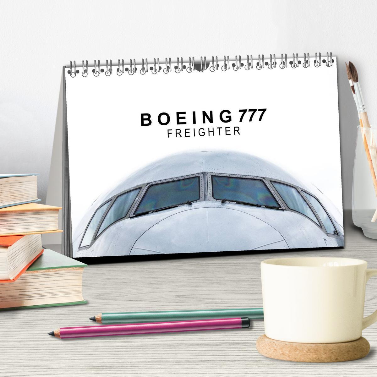 Bild: 9783435620968 | Boeing 777 Freighter (Tischkalender 2025 DIN A5 quer), CALVENDO...