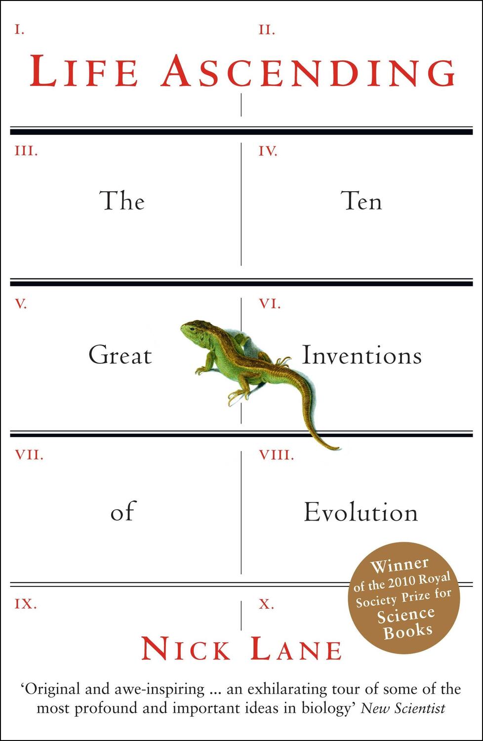 Cover: 9781861978189 | Life Ascending | The Ten Great Inventions of Evolution | Nick Lane