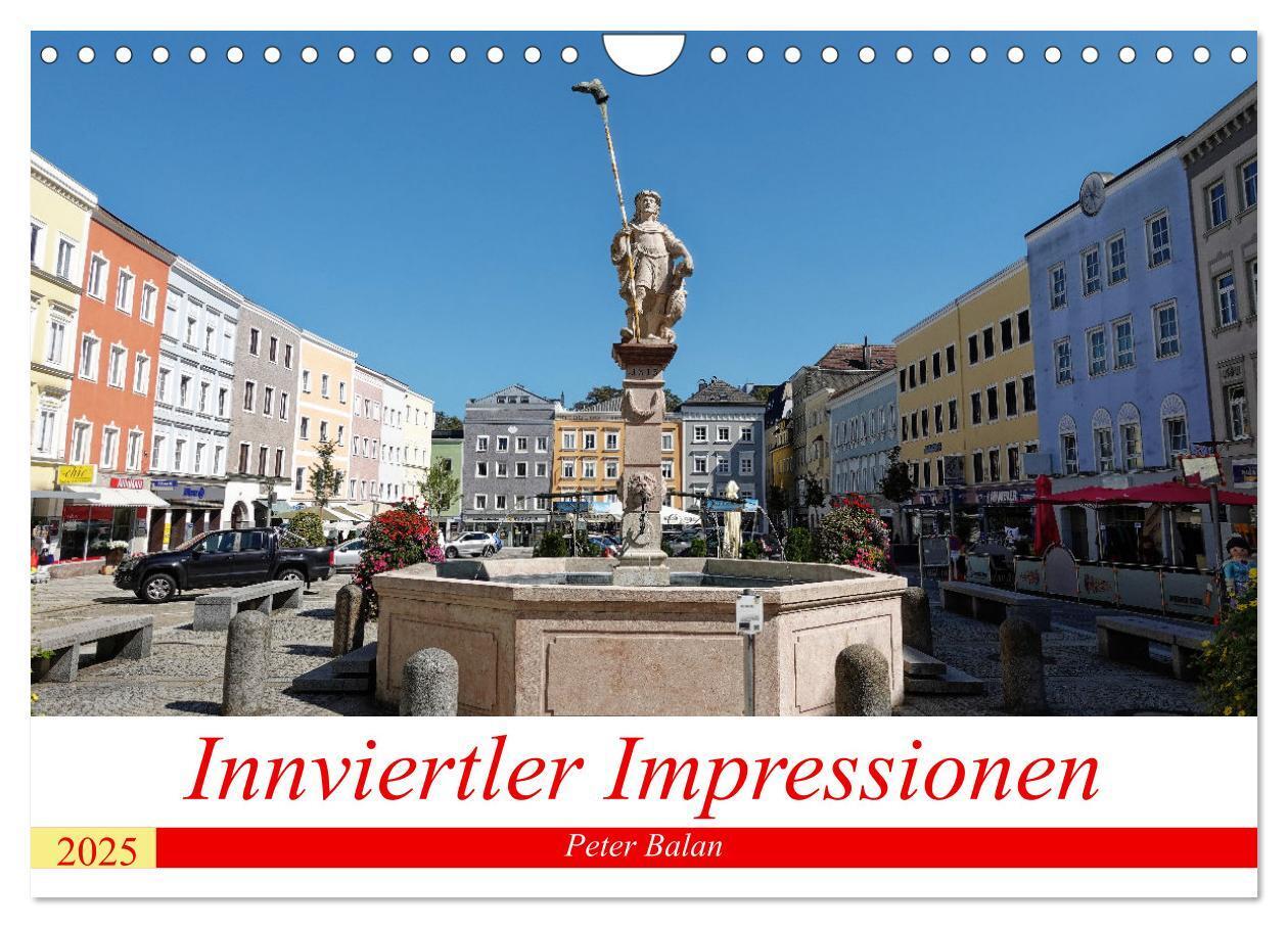 Cover: 9783435036851 | Innviertler Impressionen (Wandkalender 2025 DIN A4 quer), CALVENDO...