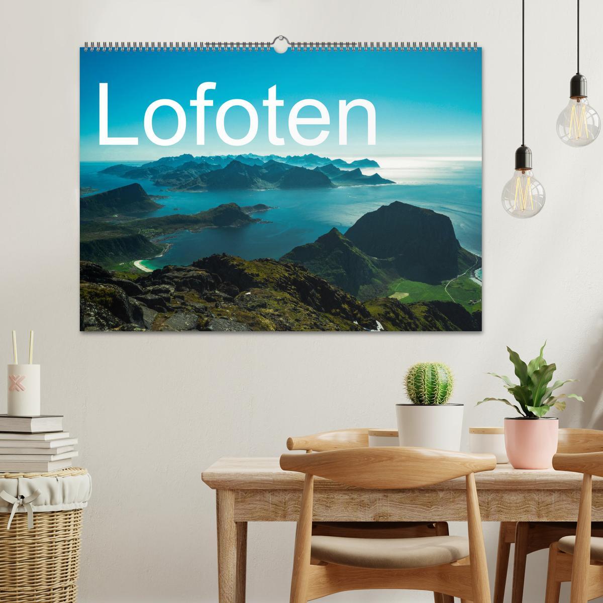 Bild: 9783435009046 | Lofoten (Wandkalender 2025 DIN A2 quer), CALVENDO Monatskalender