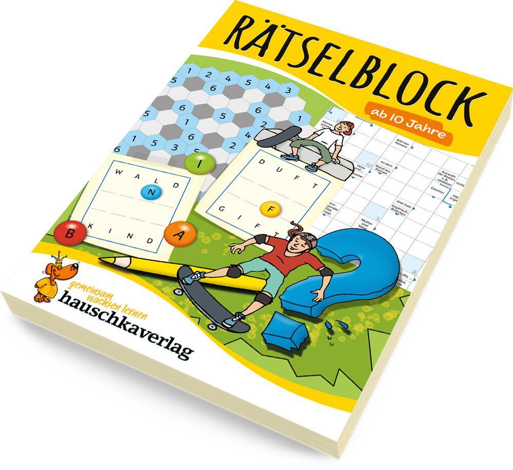 Bild: 9783881006354 | Rätselblock ab 10 Jahre, Band 1 | Agnes Spiecker | Taschenbuch | 2019