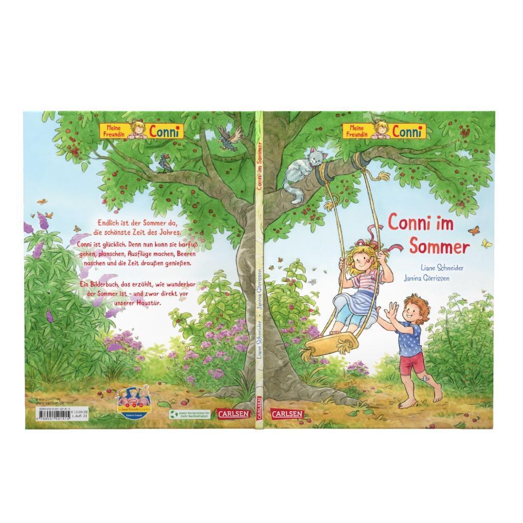 Bild: 9783551521415 | Conni-Bilderbücher: Conni im Sommer | Liane Schneider | Buch | 32 S.