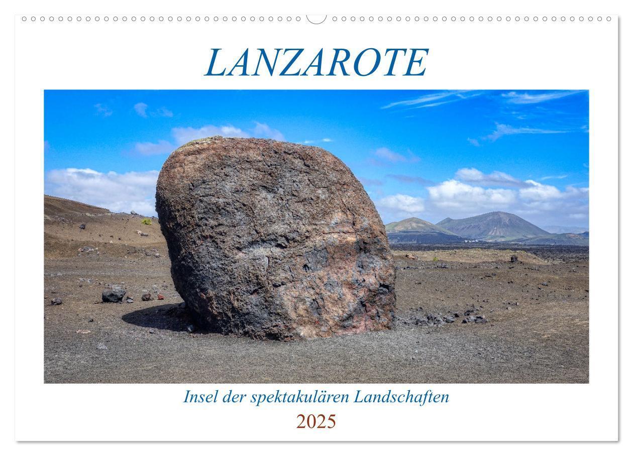 Cover: 9783435074624 | Lanzarote - Insel der spektakulären Landschaften (Wandkalender 2025...