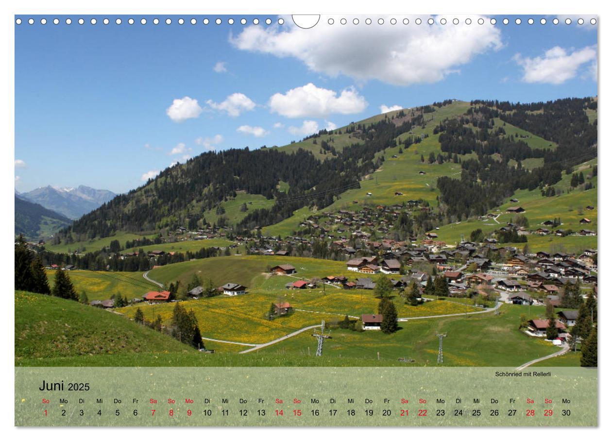 Bild: 9783435289967 | Saanenland. Ein Kalender aus dem Berner Oberland (Wandkalender 2025...