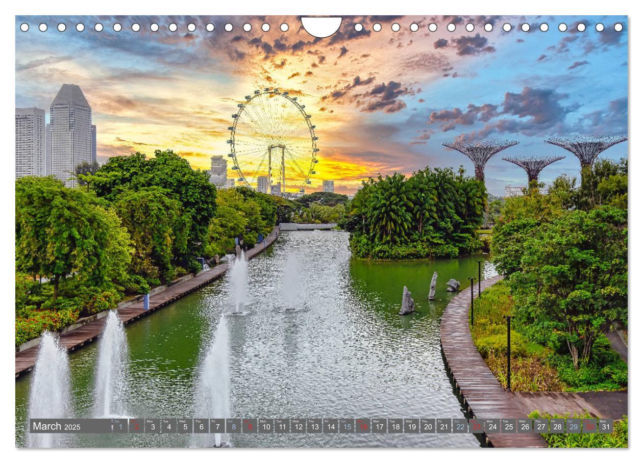 Bild: 9781325941469 | Singapore - Discover Central Area (Wall Calendar 2025 DIN A4...