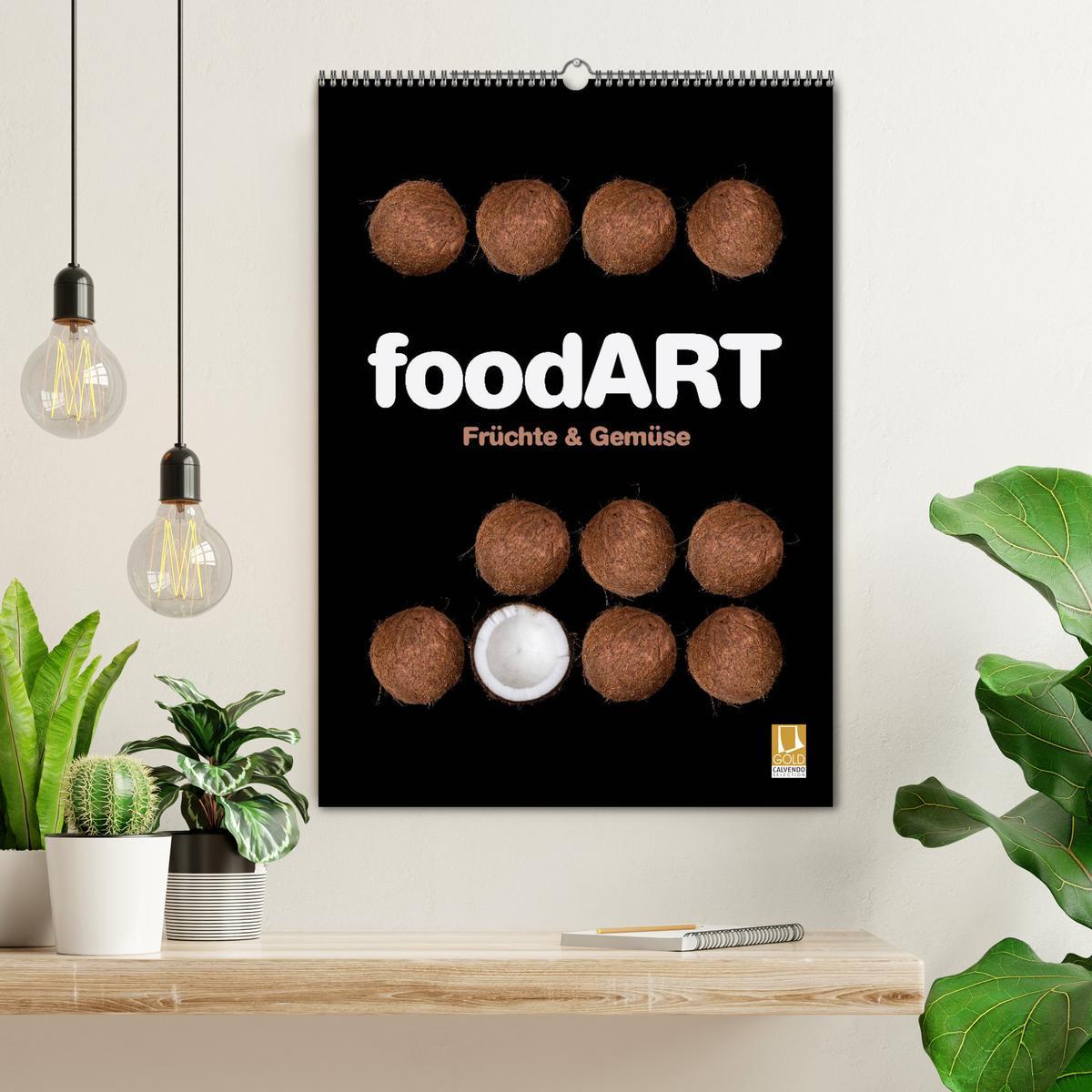 Bild: 9783457038802 | foodART - Früchte und Gemüse (Wandkalender 2025 DIN A2 hoch),...