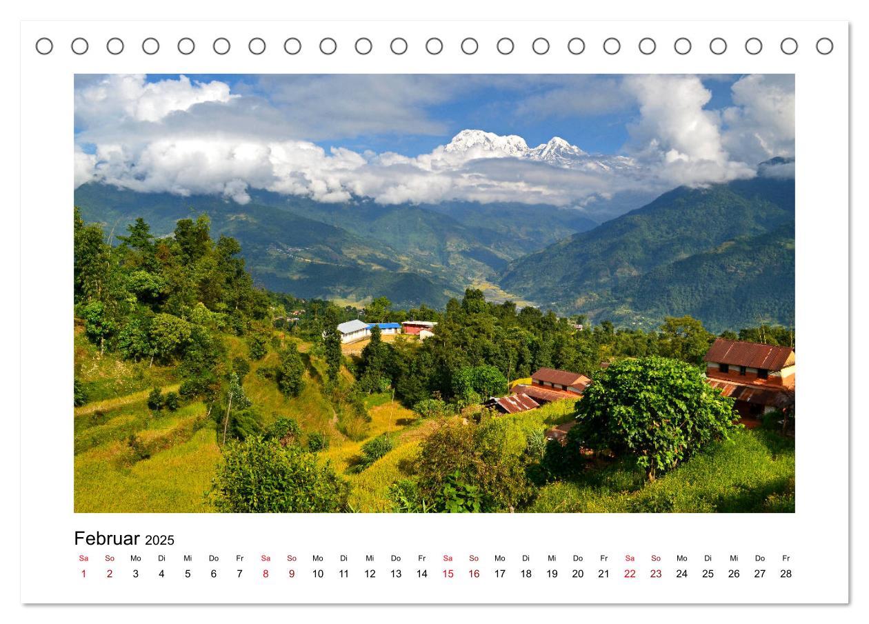 Bild: 9783435126507 | Nepal - Wanderparadies zwischen Annapurna &amp; Everest (Tischkalender...