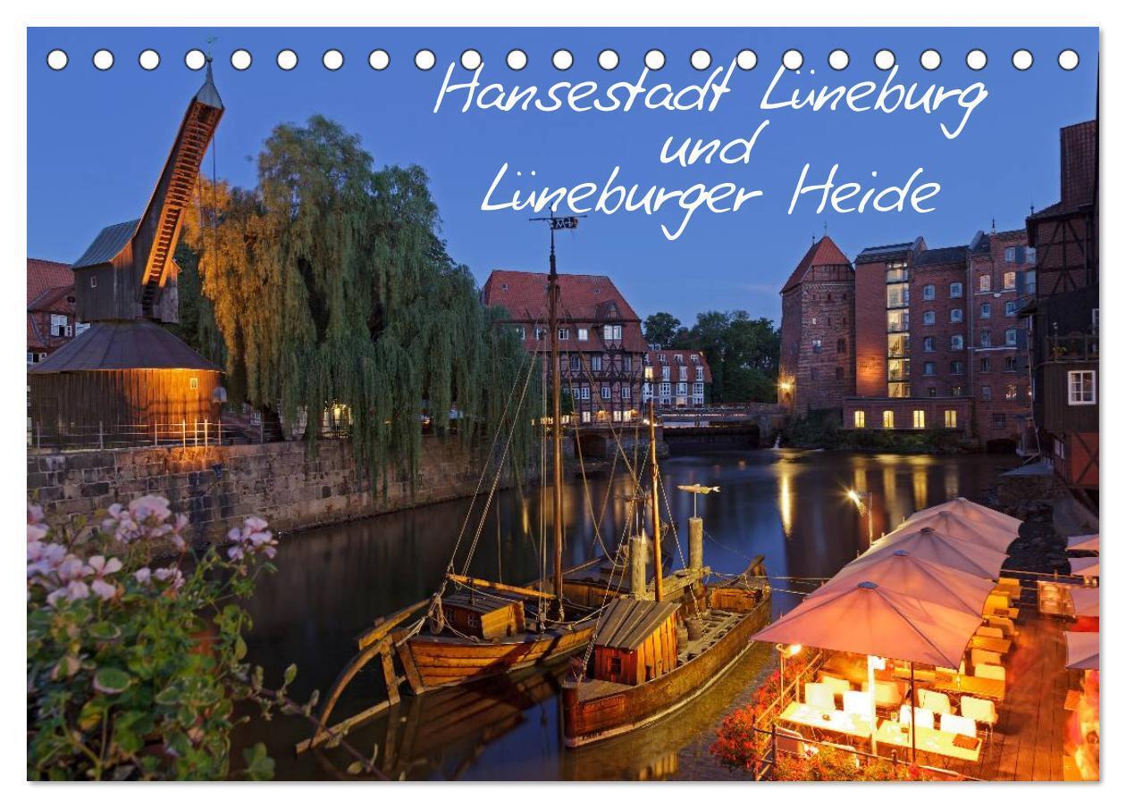 Cover: 9783435790753 | Hansestadt Lüneburg und Lüneburger Heide (Tischkalender 2025 DIN A5...