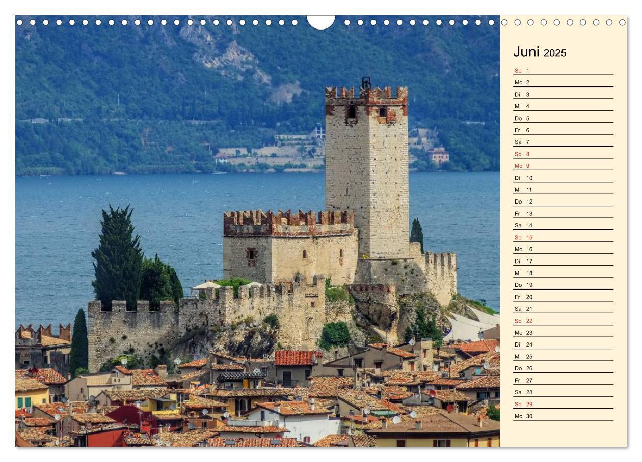 Bild: 9783435507757 | Burgen in Italien (Wandkalender 2025 DIN A3 quer), CALVENDO...