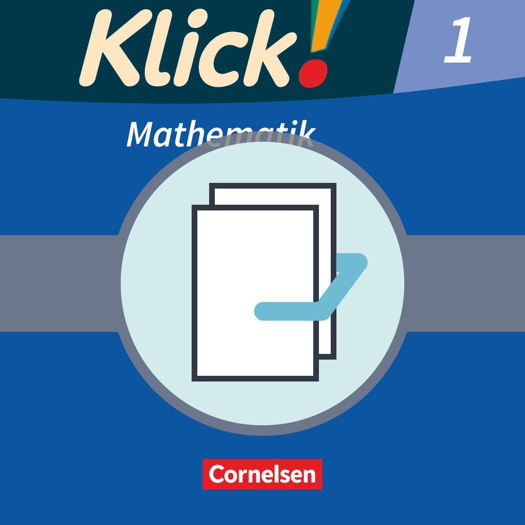 Cover: 9783060807130 | Klick! Mathematik. Bd. 1 Arbeitsbücher Teil 1 und 2. Westliche...