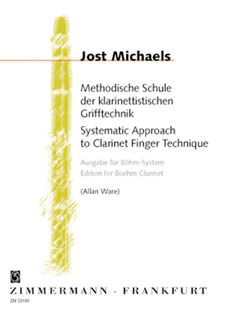 Cover: 9790010331508 | Methodische Schule der klarinettistischen Grifftechnik | Allan Ware