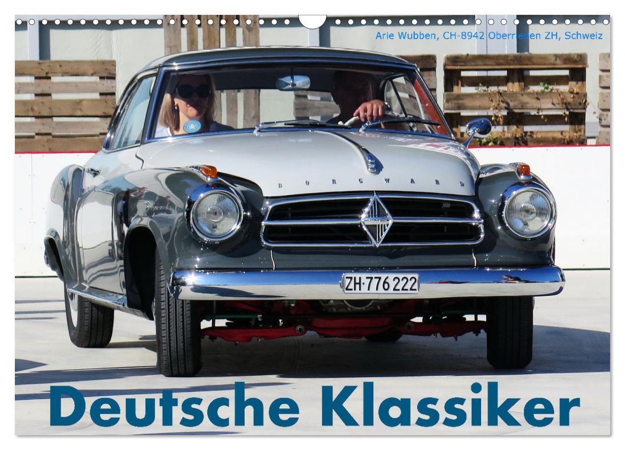 Cover: 9783435067282 | Deutsche Klassiker (Wandkalender 2025 DIN A3 quer), CALVENDO...