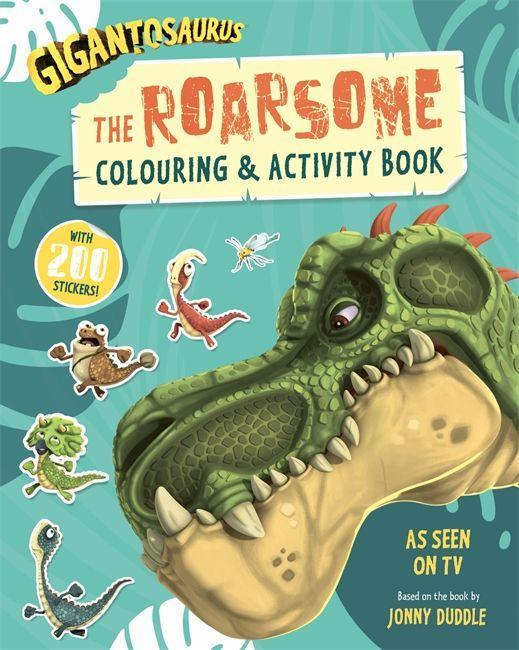 Cover: 9781787418448 | Gigantosaurus - The Roarsome Colouring &amp; Activity Book | Studios