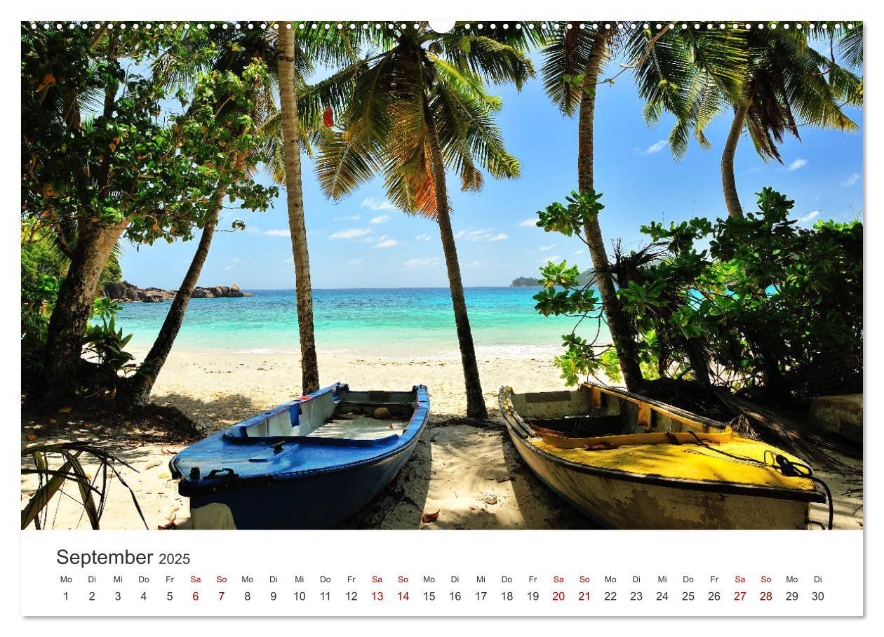 Bild: 9783435439744 | Traumstrände der Seychellen (Wandkalender 2025 DIN A2 quer),...