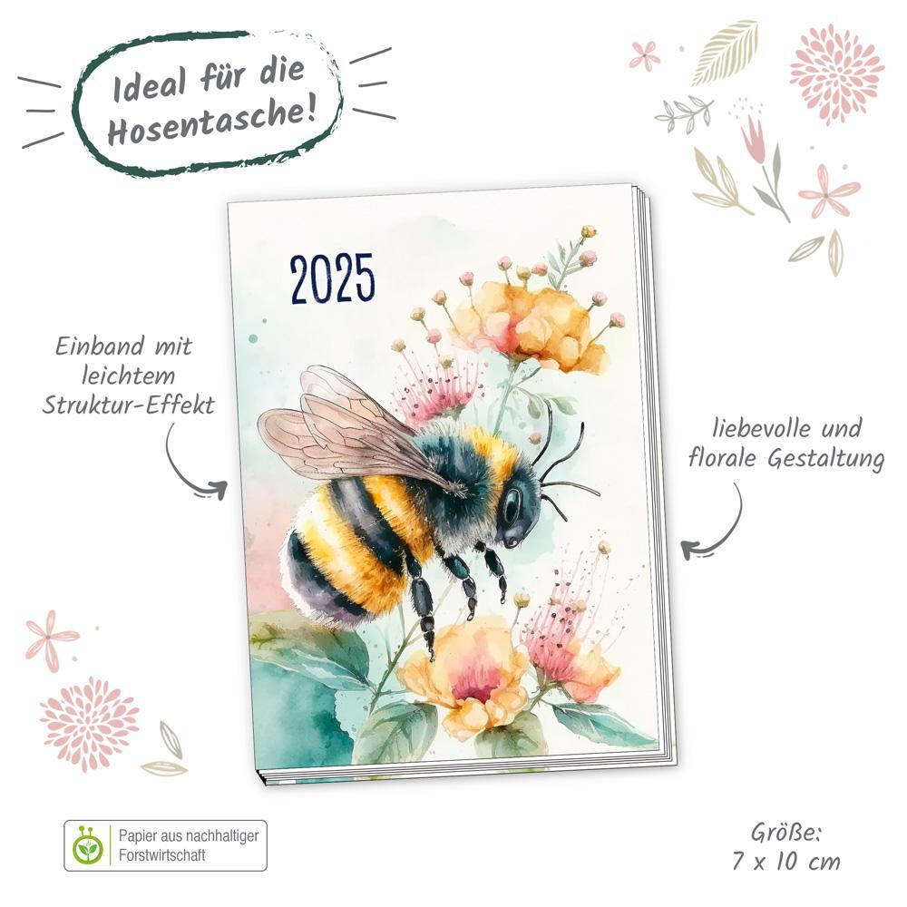 Bild: 4251901506917 | Trötsch Taschenkalender A7 Nature 2025 | Mini-Terminkalender | KG