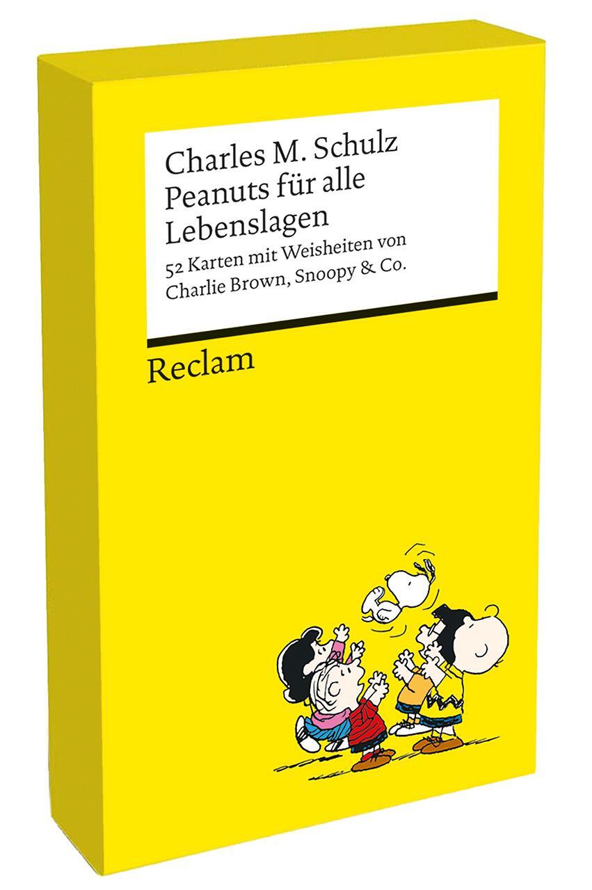 Cover: 4262461870080 | Peanuts für alle Lebenslagen. 52 Karten mit Weisheiten von Charlie...