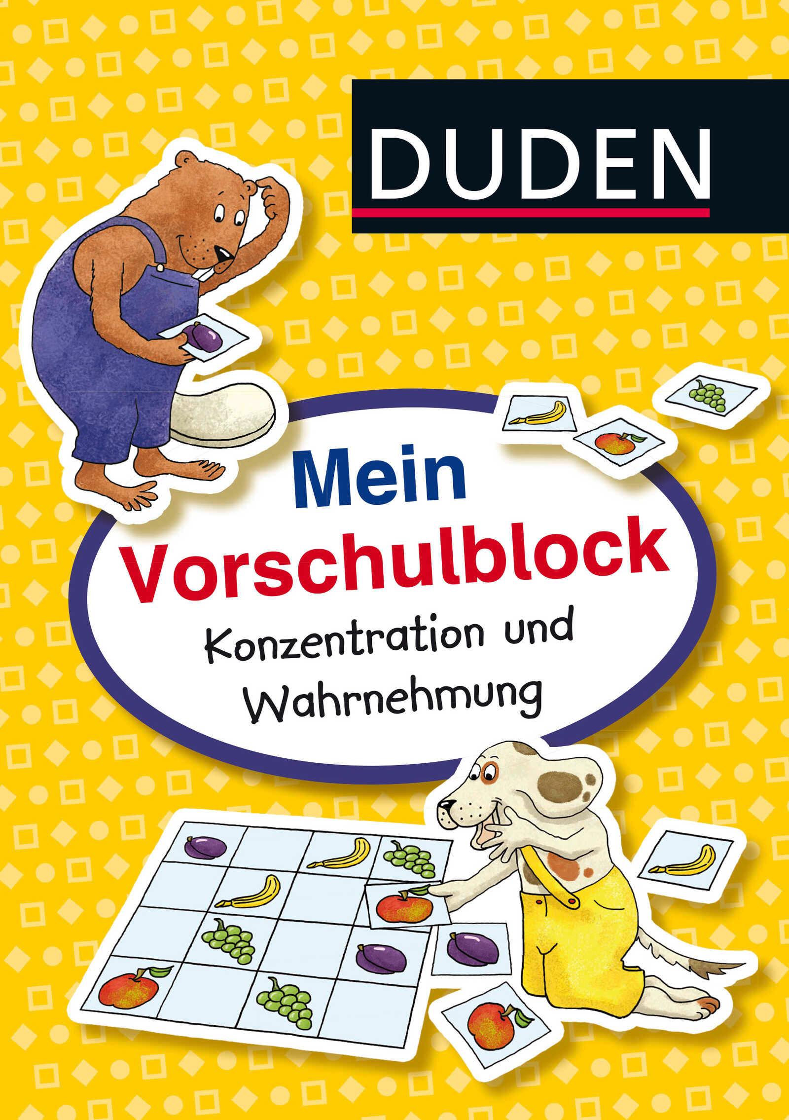 Cover: 9783737333276 | Mein Vorschulblock: Konzentration und Wahrnehmung | Christina Braun