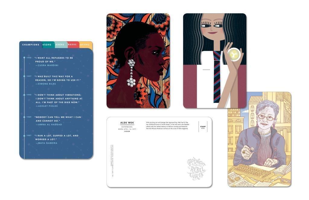 Bild: 9780241369999 | Good Night Stories for Rebel Girls: 50 Postcards | Favilli (u. a.)