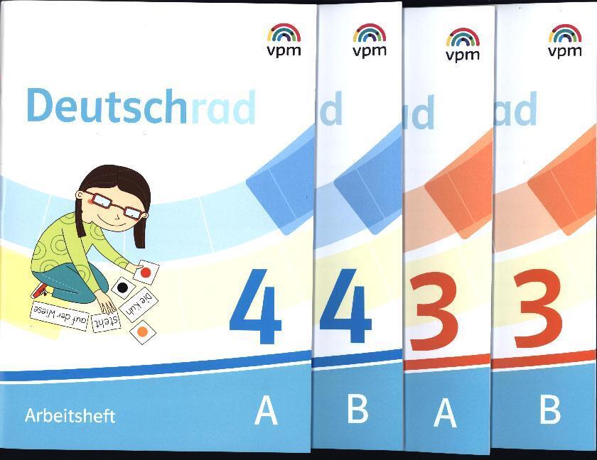 Cover: 9783120115595 | Deutschrad 3/4. Arbeitshefte Paket Klasse 3/4 | Taschenbuch | 304 S.