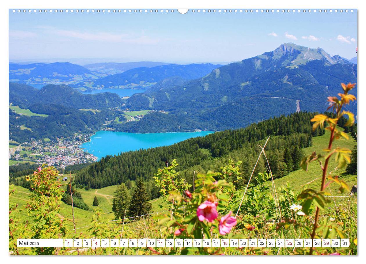 Bild: 9783435385591 | Der schöne Wolfgangsee im Salzkammergut (Wandkalender 2025 DIN A2...