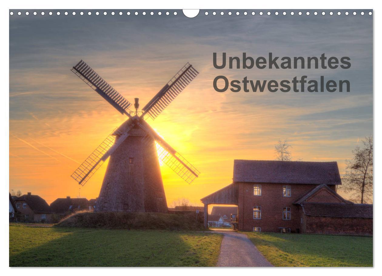 Cover: 9783435527465 | Unbekanntes Ostwestfalen (Wandkalender 2025 DIN A3 quer), CALVENDO...