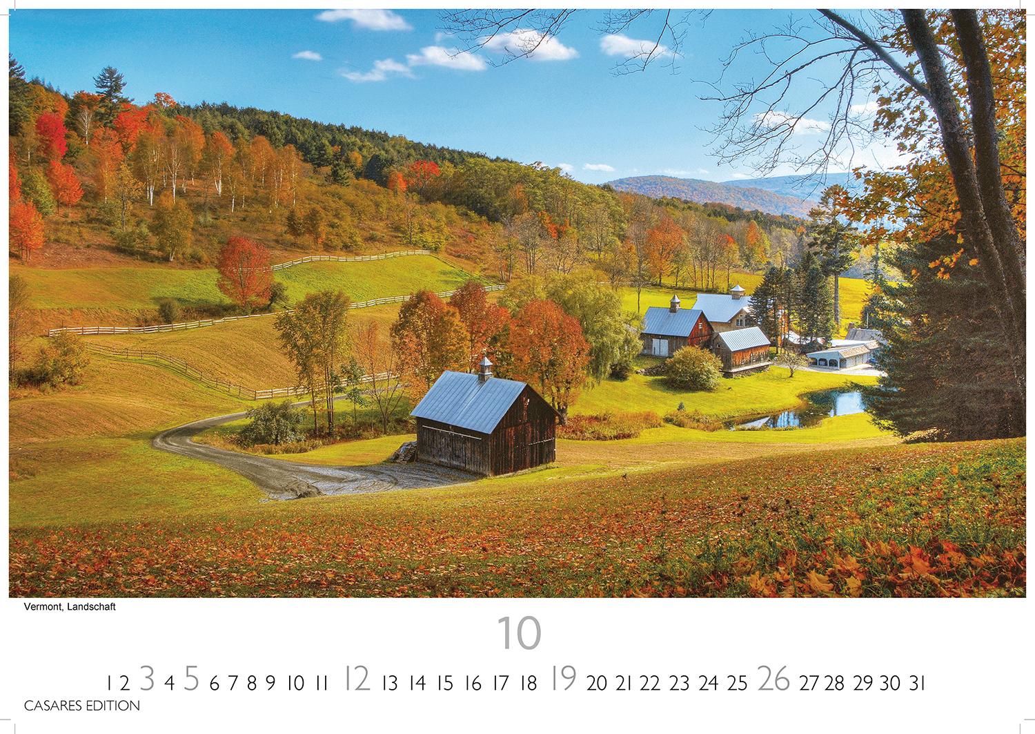 Bild: 9781835242834 | New England 2025 S 24x35cm | Kalender | 14 S. | Deutsch | 2025