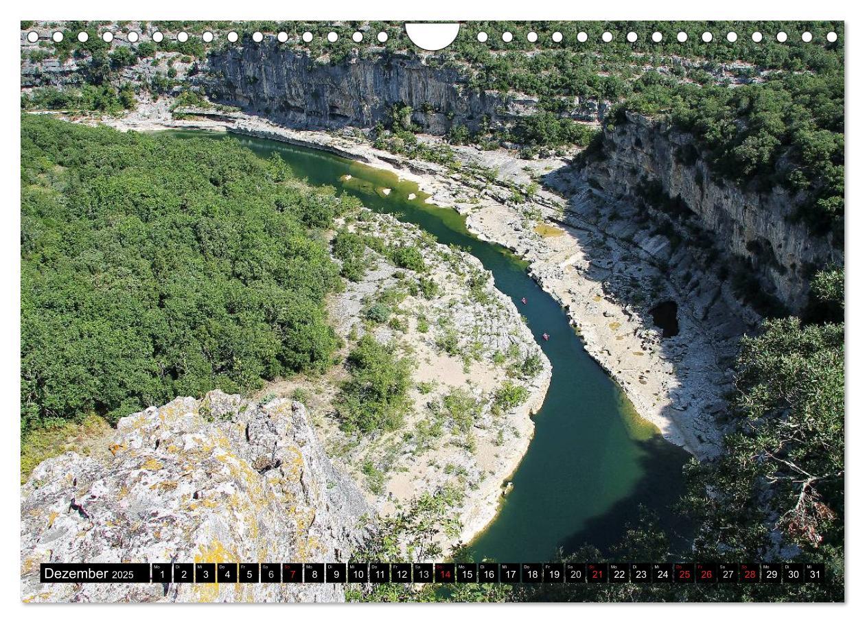 Bild: 9783435533862 | Ardèche, Grand Canyon Europas (Wandkalender 2025 DIN A4 quer),...