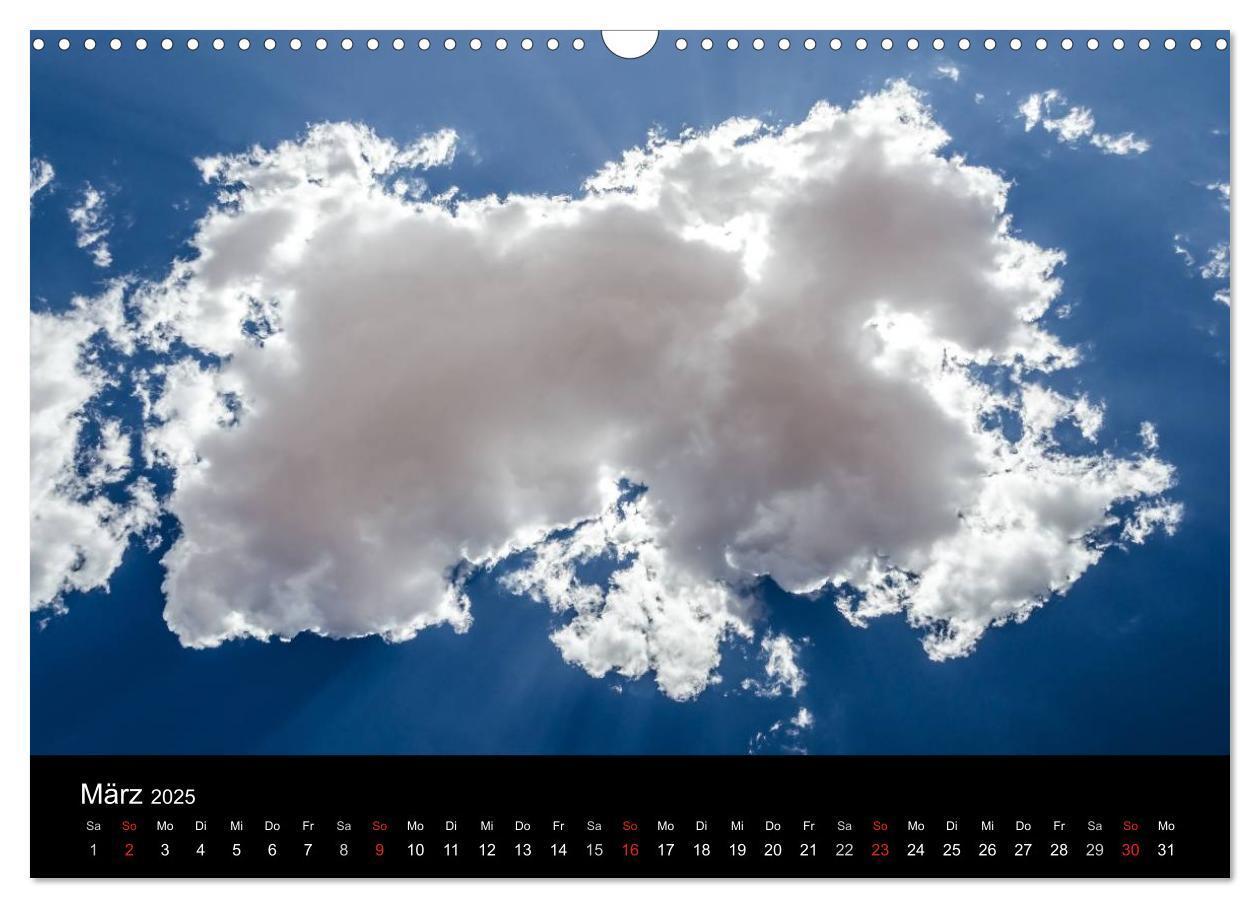 Bild: 9783435655847 | Wolkenmalerei (Wandkalender 2025 DIN A3 quer), CALVENDO Monatskalender