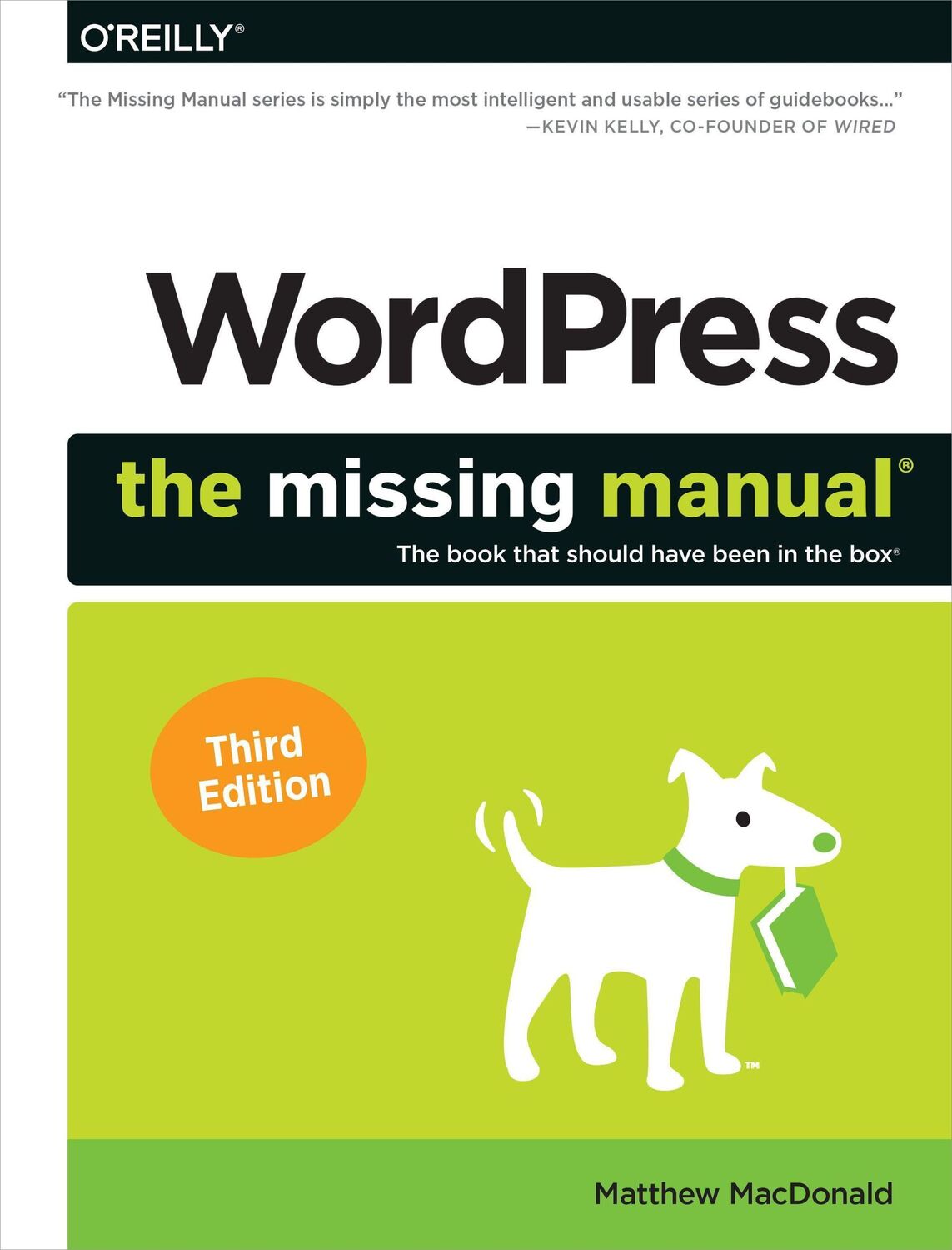 Cover: 9781492074168 | Wordpress: The Missing Manual | Matthew Macdonald | Taschenbuch | 2020