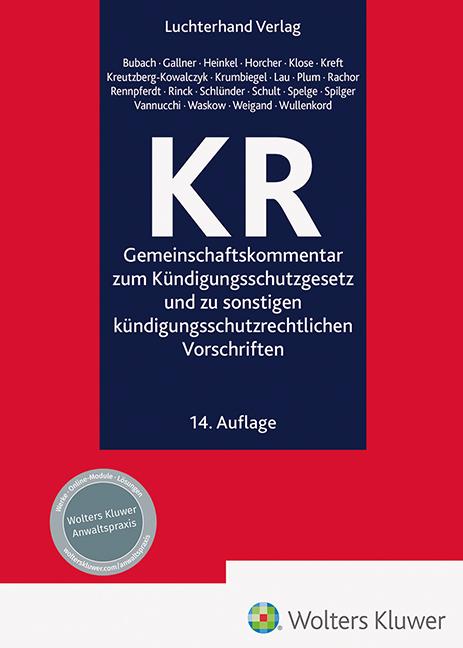 Cover: 9783472098348 | KR - Kommentar | Bettina Bubach | Taschenbuch | 3308 S. | Deutsch