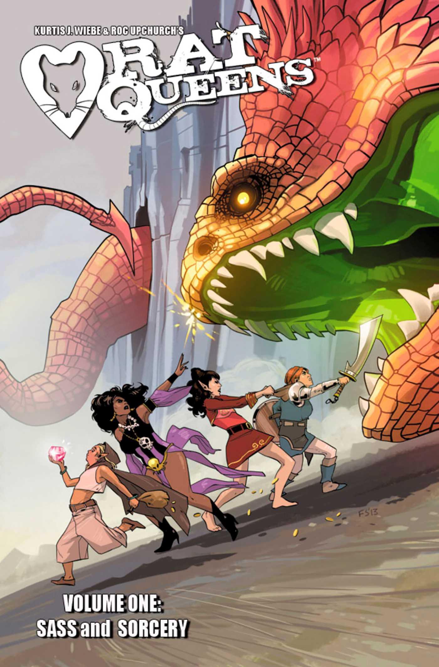 Cover: 9781607069454 | Rat Queens Volume 1: Sass &amp; Sorcery | Kurtis J Wiebe | Taschenbuch