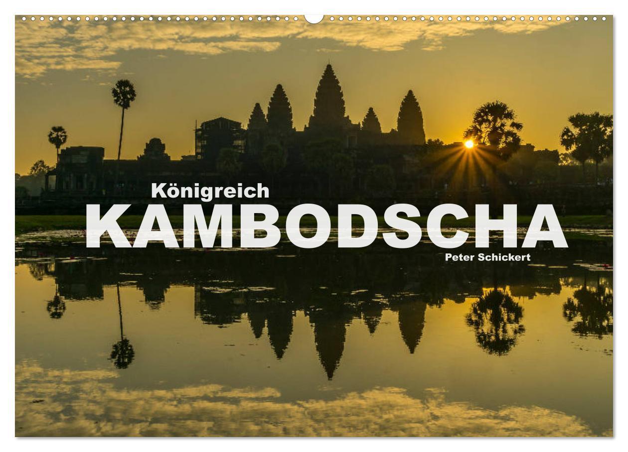 Cover: 9783435251797 | Königreich Kambodscha (Wandkalender 2025 DIN A2 quer), CALVENDO...