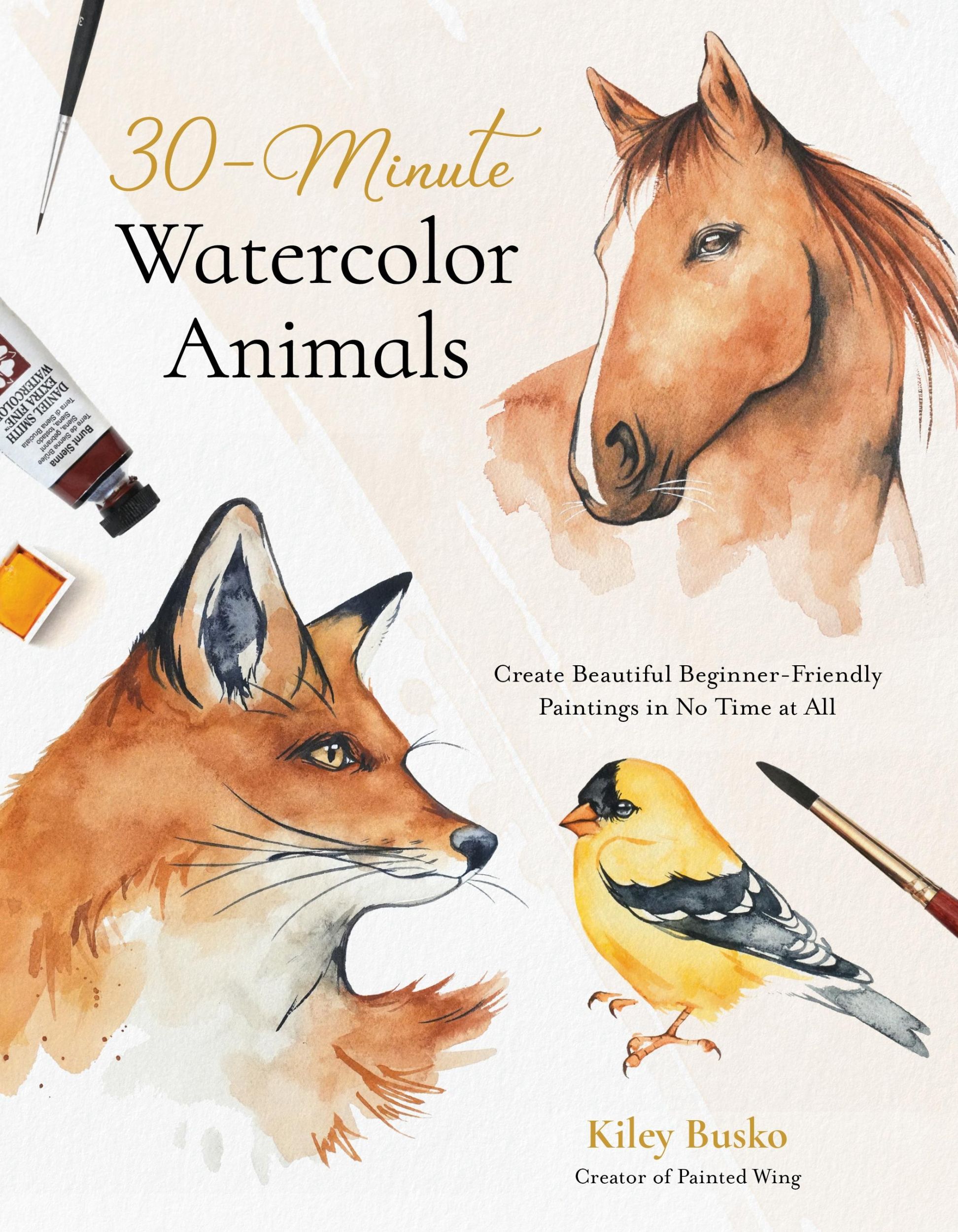 Cover: 9798890031198 | 30-Minute Watercolor Animals | Kiley Busko | Taschenbuch | Englisch