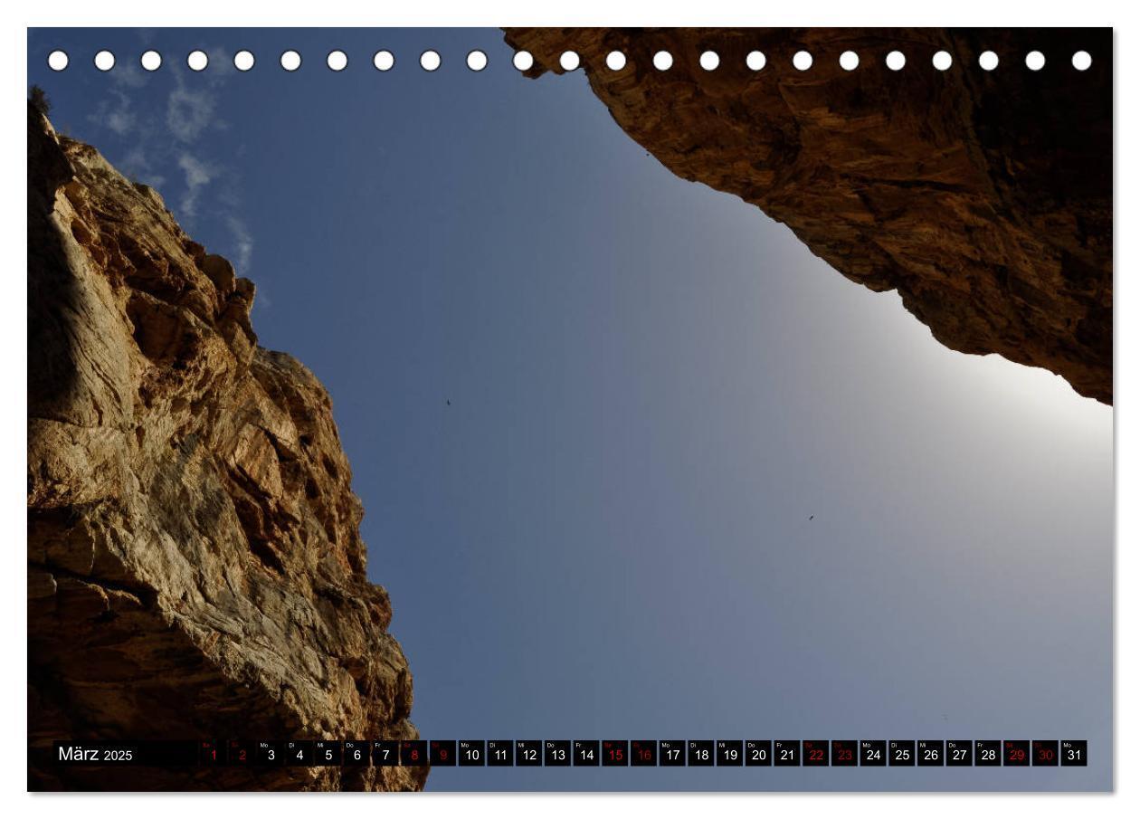 Bild: 9783435404520 | El Caminito del Rey (Tischkalender 2025 DIN A5 quer), CALVENDO...