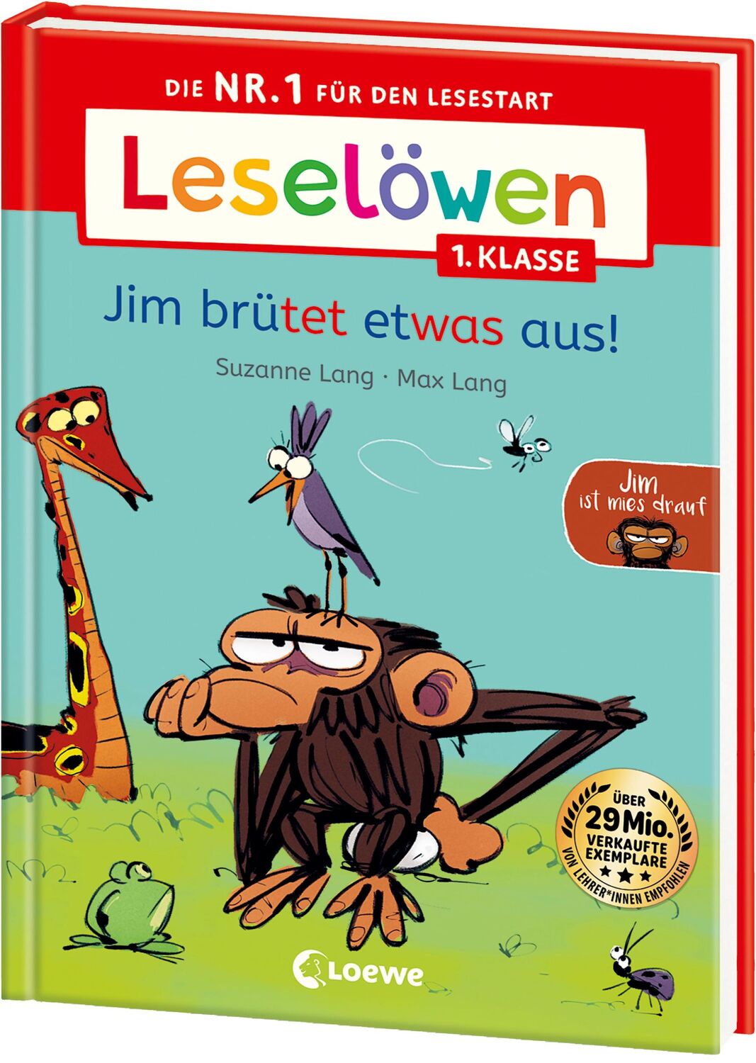 Cover: 9783743217256 | Leselöwen 1. Klasse - Jim ist mies drauf - Jim brütet etwas aus!