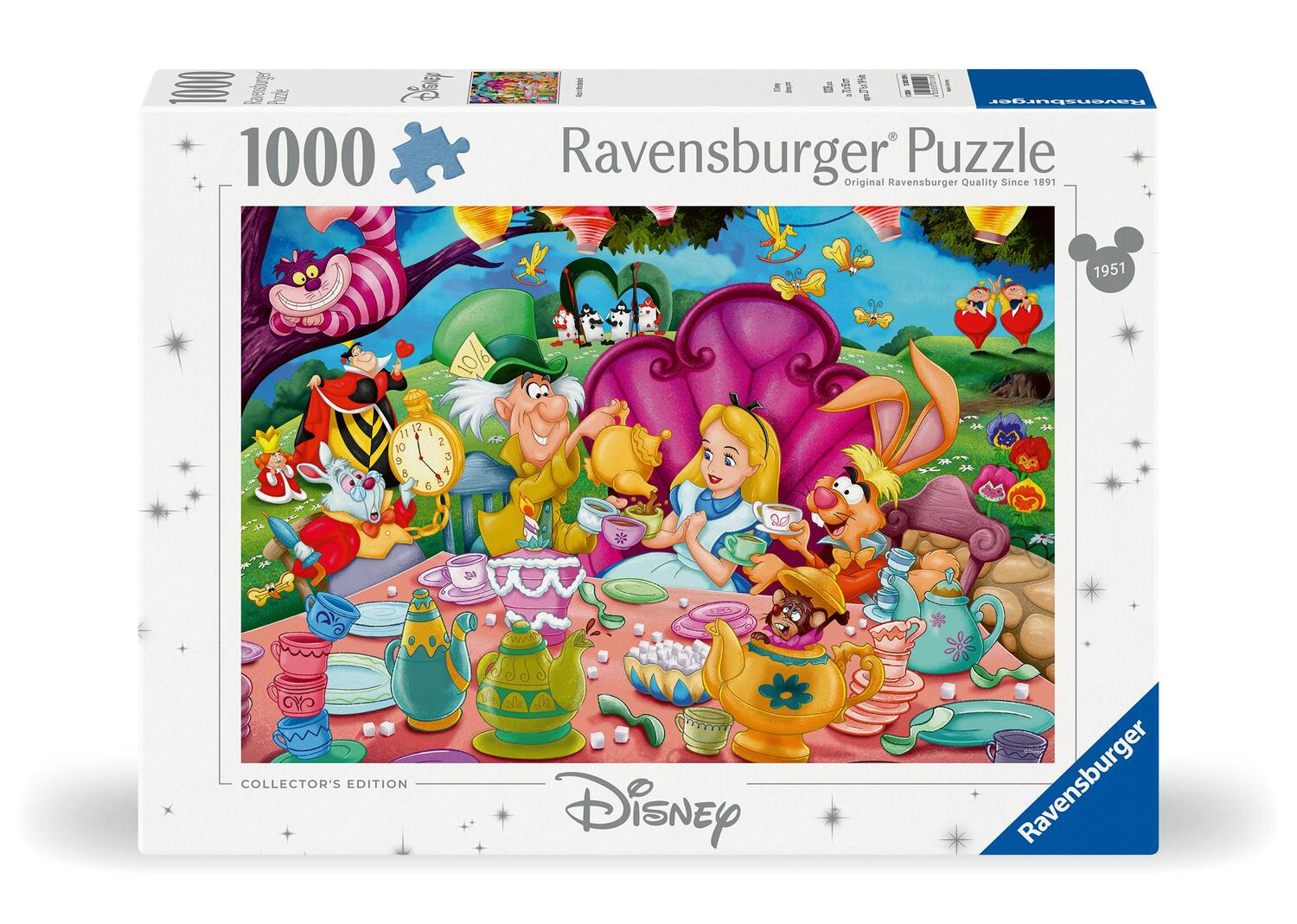 Cover: 4005555001096 | Ravensburger Puzzle 12000109 - Alice im Wunderland - 1000 Teile...