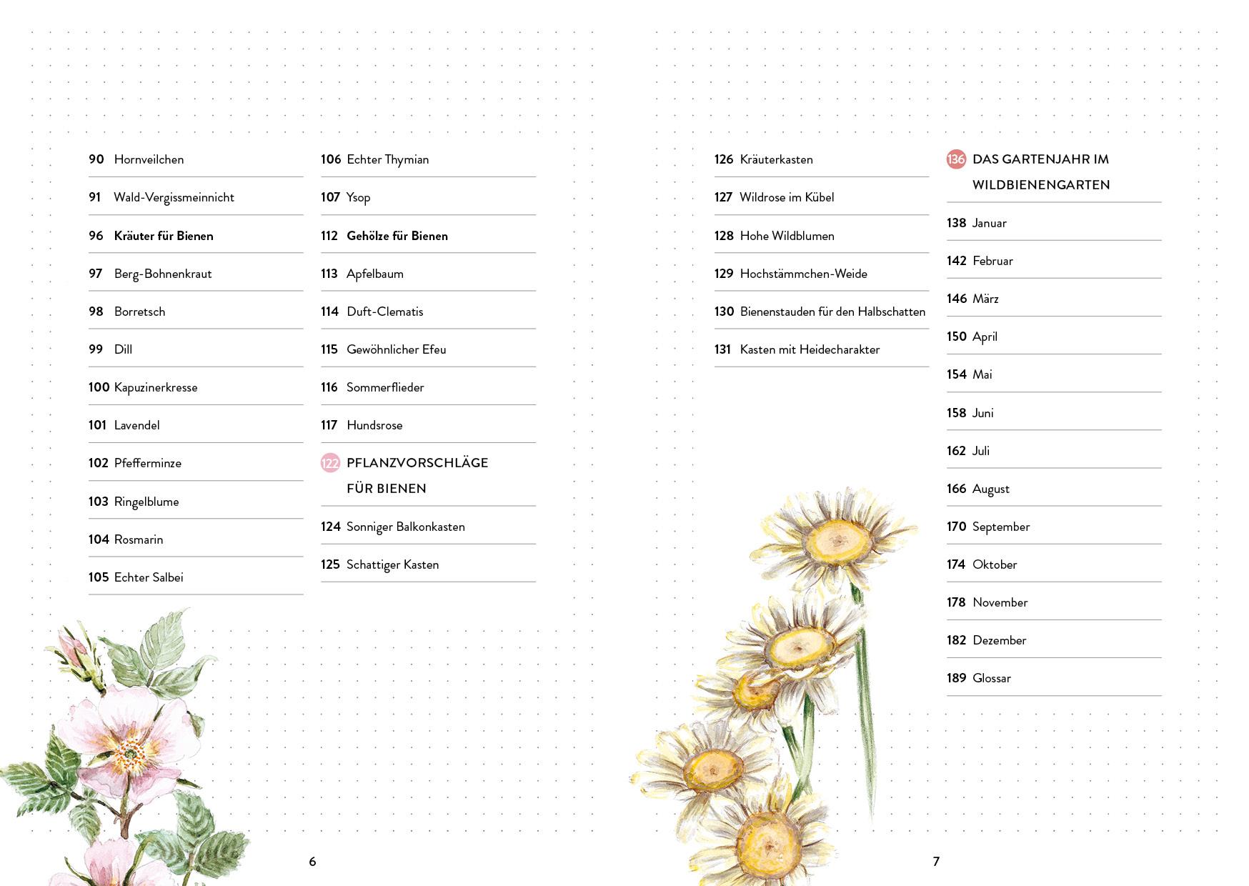 Bild: 9783745912456 | Mein Bienengarten - Das illustrierte Gartenbuch | Bärbel Oftring