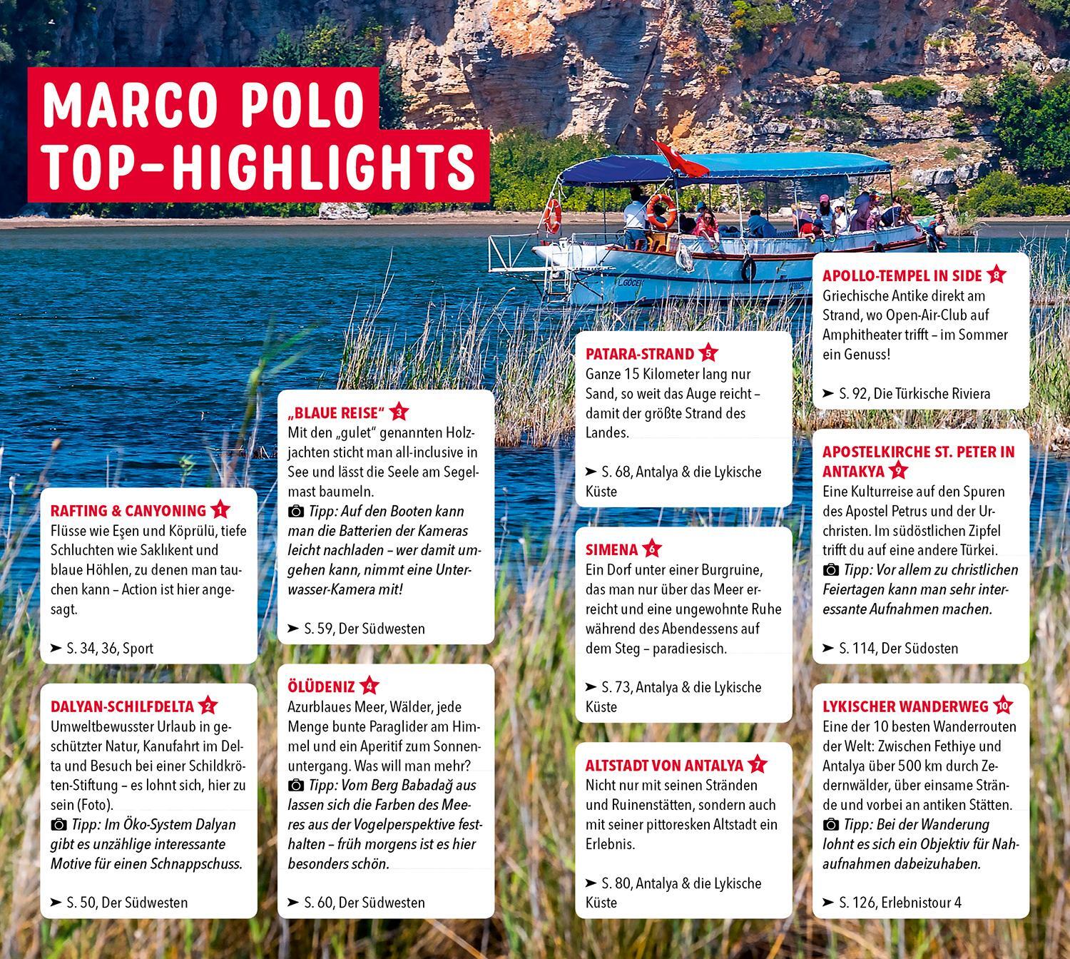 Bild: 9783829751247 | MARCO POLO Reiseführer Türkische Südküste | Taschenbuch | 144 S.