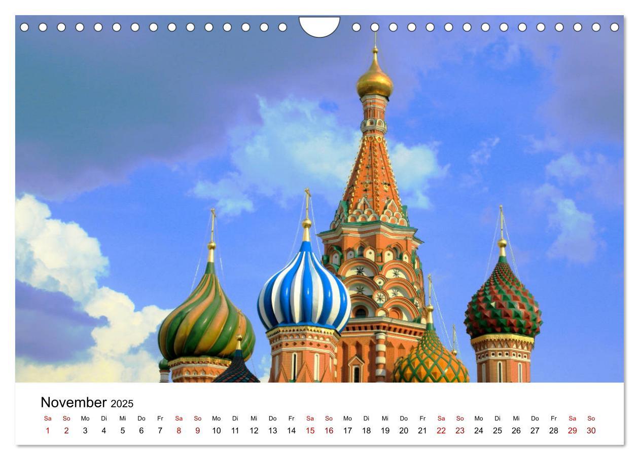 Bild: 9783435434992 | Goldenes Russland (Wandkalender 2025 DIN A4 quer), CALVENDO...