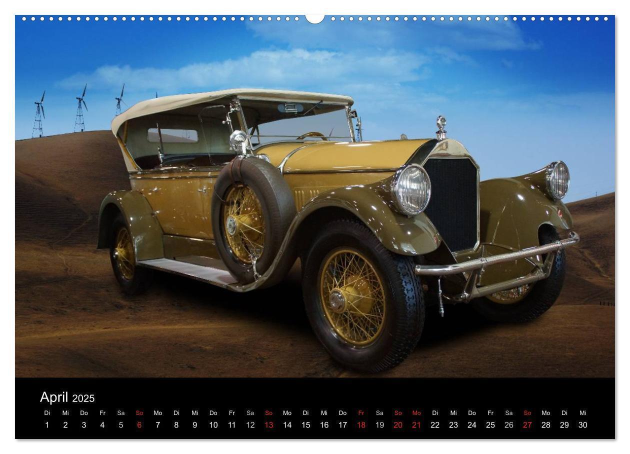 Bild: 9783435610471 | Oldtimer-Kunst (Wandkalender 2025 DIN A2 quer), CALVENDO...