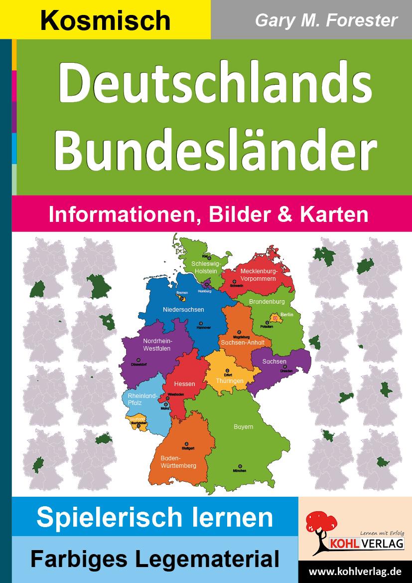 Cover: 9783956867934 | Deutschlands Bundesländer | Informationen, Bilder &amp; Karten | Forester