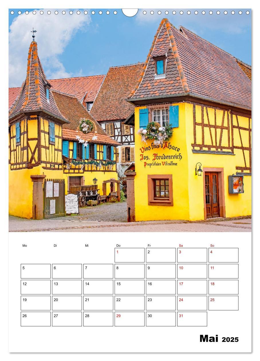 Bild: 9783435860043 | Elsass - Impressionen (Wandkalender 2025 DIN A3 hoch), CALVENDO...