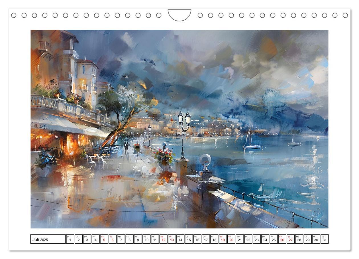 Bild: 9783457139462 | Toskana bis Provence (Wandkalender 2025 DIN A4 quer), CALVENDO...