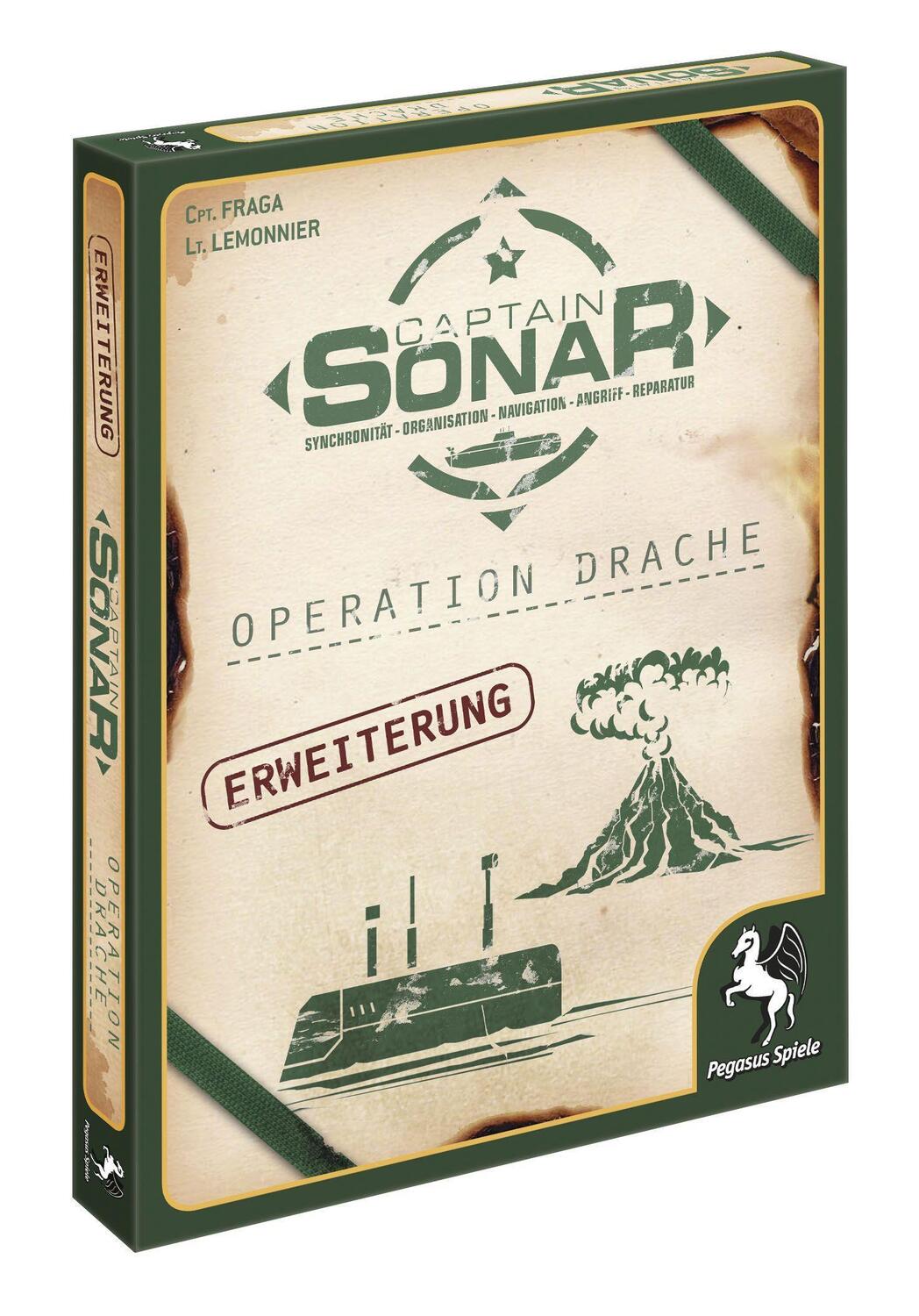 Bild: 4250231717970 | Captain Sonar: Operation Drache [2. Erweiterung] | Roberto Fraga