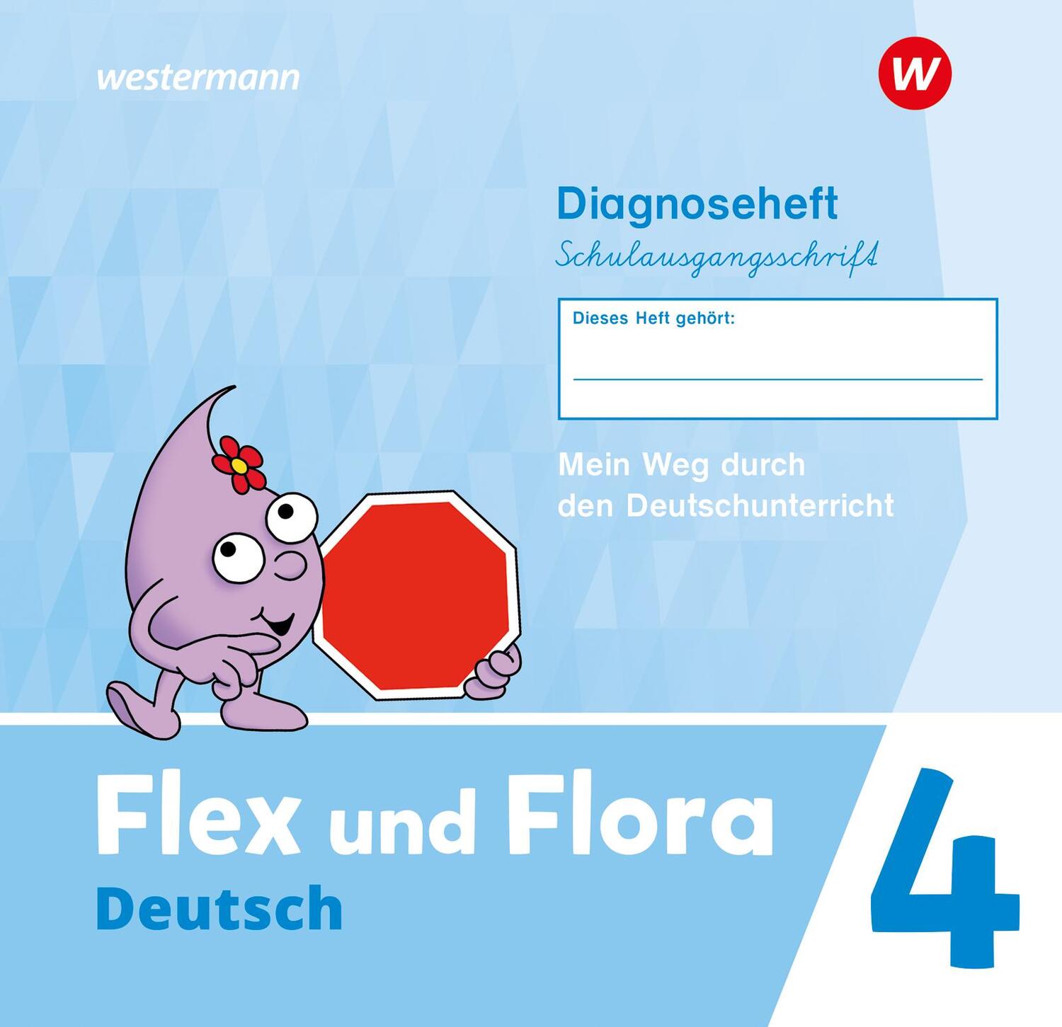 Cover: 9783141271836 | Flex und Flora 4. Diagnoseheft (Schulausgangsschrift) | Ausgabe 2021